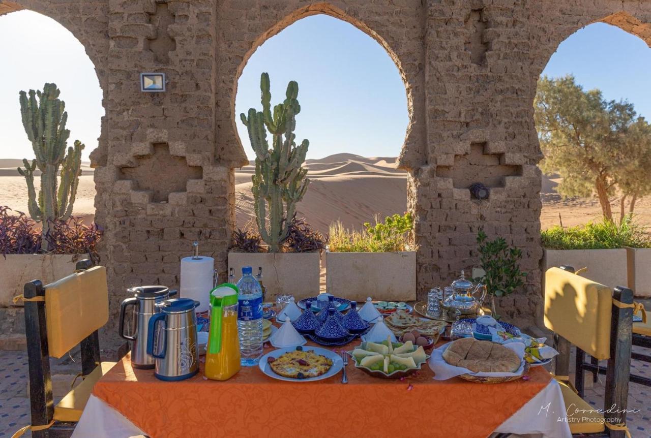 Hotel Cafe Du Sud Merzouga Exterior foto